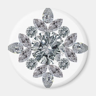 Imán clásico-bling