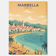 Clásico Colorido Marbella España Viajes Arte Elega