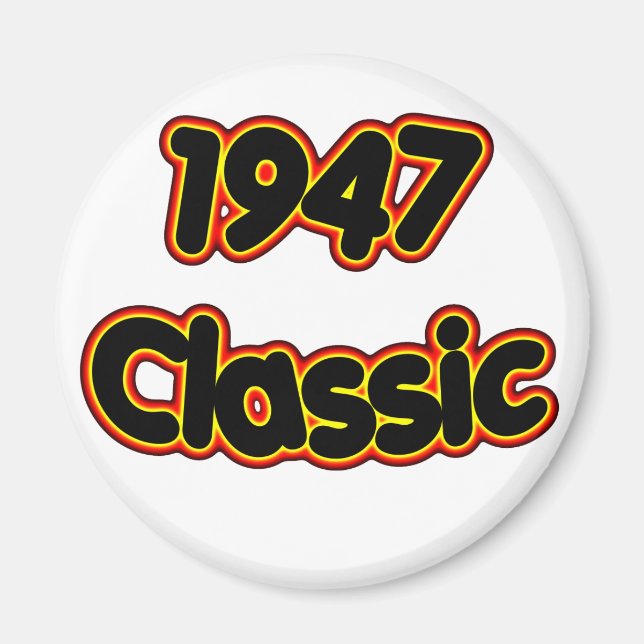 Imán Clásico de 1947 (Frente)