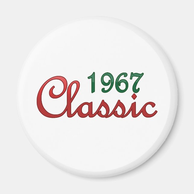 Imán Clásico de 1967 (Frente)