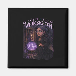 Imán Clásico de Closet de Witch Broom de Whimsigoth