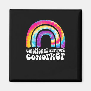 Imán Clásico de Coworker de Ayuda Emocional - Bestias d