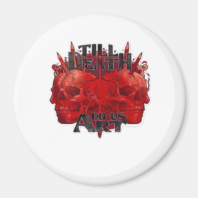 Imán Clásico de 'Hasta que la Muerte nos Separe' – Eslo (Frente)