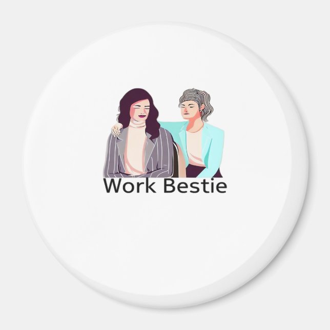Imán Clásico de la bestia de trabajo (Frente)