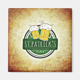Imán Clásico Día de San Patricio elegante