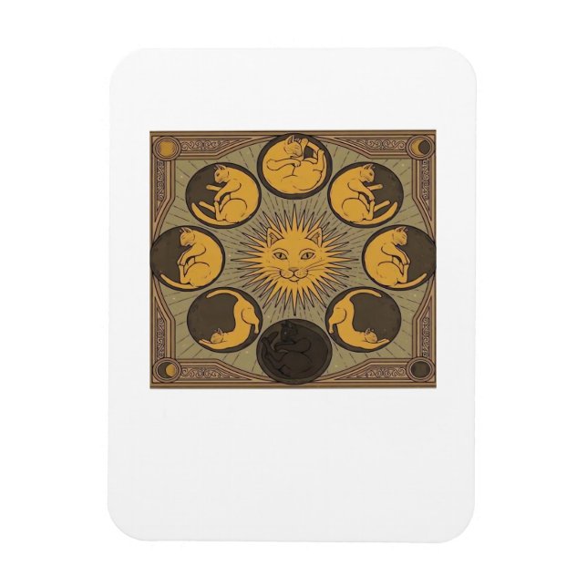Imán Clásico Luna Whimsigoth (Vertical)