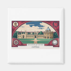 Imán Clásico Oxford Skyline Magnet