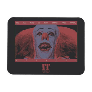 Imán Clásico Pennywise - Mucho mejor cuando tienes mied