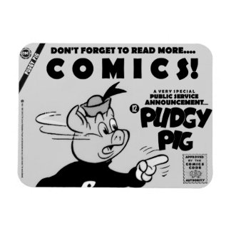 Imán Classic PUDGY PIG (P.S.A.) Magnet 