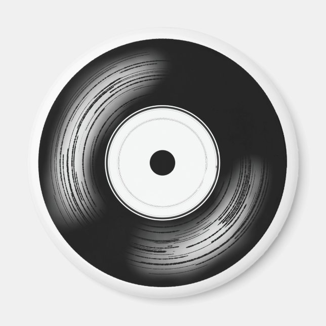 Imán Classic Vinyl Disc (Frente)