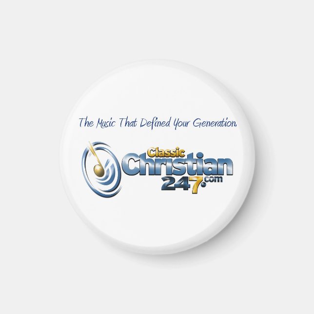 Imán ClassicChristian247.com Magnet (Frente)