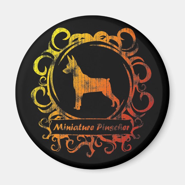 Imán Classy Weathered Min Pin (Frente)