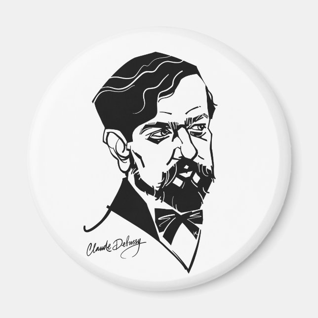 Imán Claude Debussy (Frente)