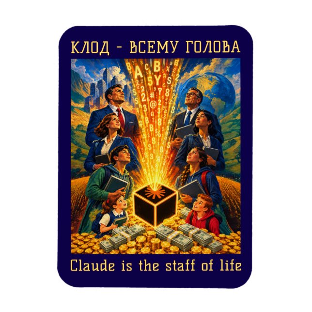 Imán Claude es el sustento de la vida (Vertical)