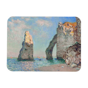 Imán Claude Monet - Acantilados en Etretat