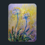 Imán Claude Monet - Agapanthus<br><div class="desc">Agapanthus,  inmediatamente posterior (Les Agapanthes) - Claude Monet,  1914-1917</div>