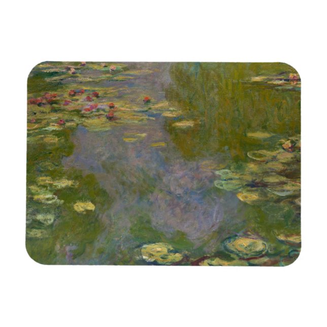 Imán Claude Monet | Algas de agua, 1919 (Horizontal)