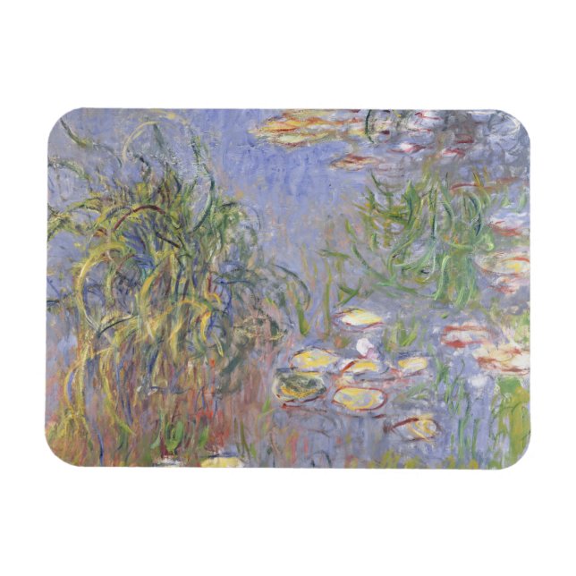 Imán Claude Monet | Algas de agua, grupo de hierbas (Horizontal)