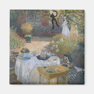Imán Claude Monet Almuerzo: Jardín de Monet Argenteui