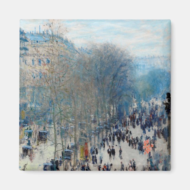 Imán Claude Monet Boulevard des Capucines (Frente)