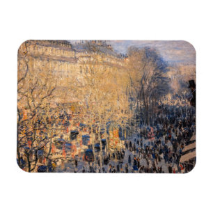 Imán Claude Monet - Boulevard des Capucines en París