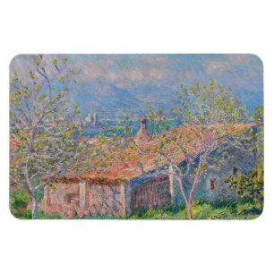 Imán Claude Monet - Casa del jardinero en Antibes