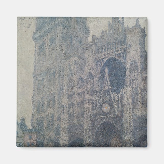 Imán Claude Monet | Catedral de Rouen, Portal Occidenta (Frente)