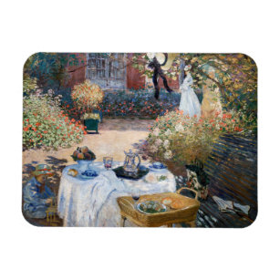 Imán Claude Monet - El almuerzo, el panel decorativo