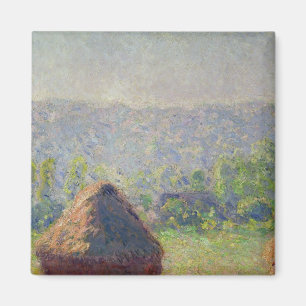 Imán Claude Monet el   el final del verano, en Givern