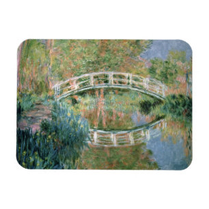 Imán Claude Monet el   el puente japonés, Giverny