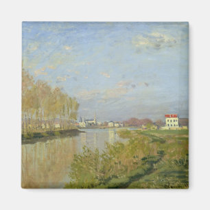 Imán Claude Monet el   el Sena en Argenteuil, 1873