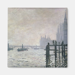 Imán Claude Monet el   el Thames debajo de Westminster