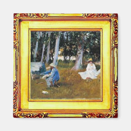 Imán Claude Monet, el filo de una madera