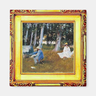 Imán Claude Monet, el filo de una madera