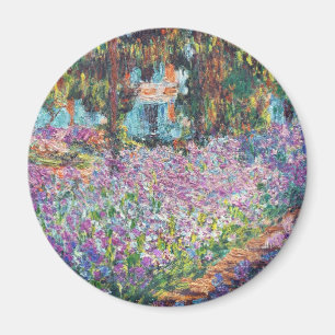 Imán Claude Monet - El jardín del artista en Givern