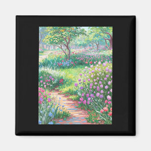 Imán Claude Monet El Jardín Del Artista En Giverny Stic