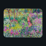 Imán Claude Monet - El jardín del Iris en Giverny<br><div class="desc">El Jardín Iris de Giverny / El Jardín del Artista en Giverny - Claude Monet,  1899-1900</div>