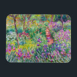 Imán Claude Monet - El jardín del Iris en Giverny<br><div class="desc">El Jardín Iris de Giverny / El Jardín del Artista en Giverny - Claude Monet,  1899-1900</div>