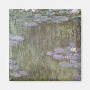 Imán Claude Monet el Nympheas en Giverny, 1918