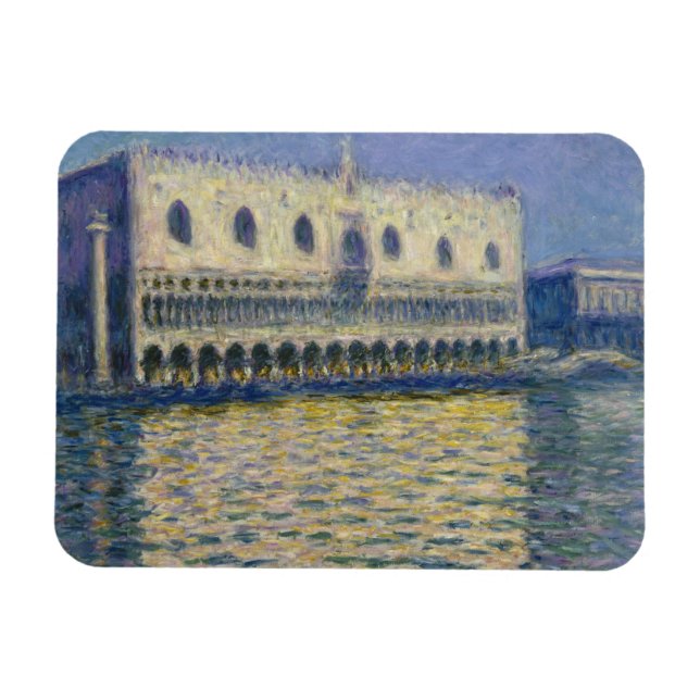 Imán Claude Monet - El palacio de los perros (Horizontal)