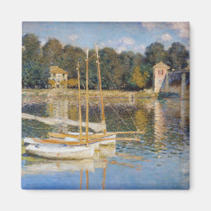 Imán Claude Monet - El Puente de Argenteuil