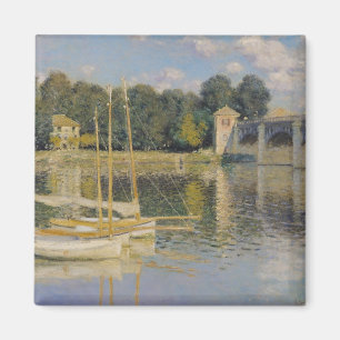Imán Claude Monet  El Puente de Argenteuil, 1874