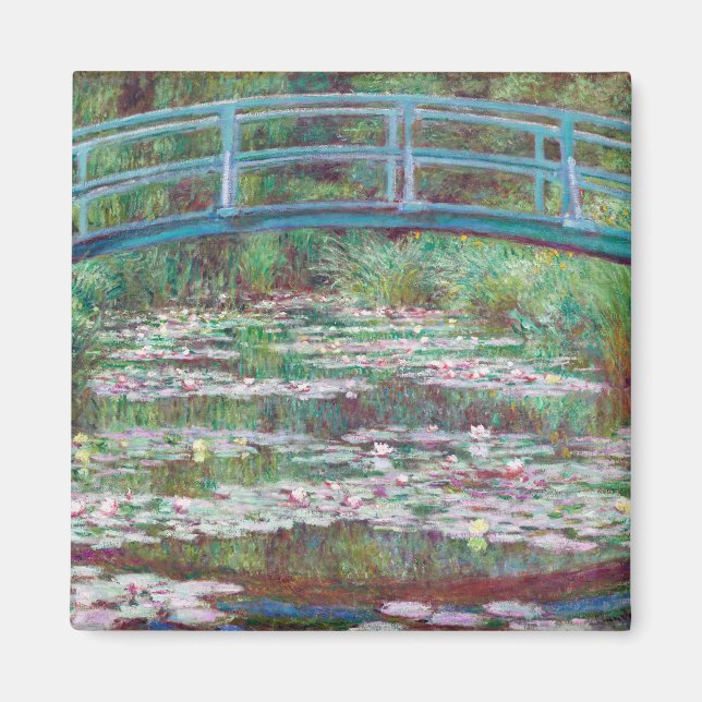 Imán Claude Monet El Puente De Fútbol Japonés (Frente)