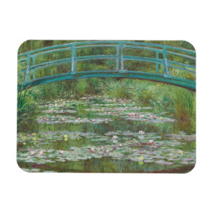 Imán Claude Monet  El puente japonés de 1899
