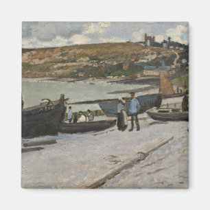 Imán Claude Monet el   Sainte-Adresse, 1867