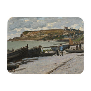 Imán Claude Monet el   Sainte-Adresse, 1867