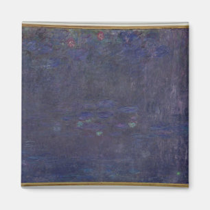 Imán Claude Monet el Waterlilies: Reflexiones de