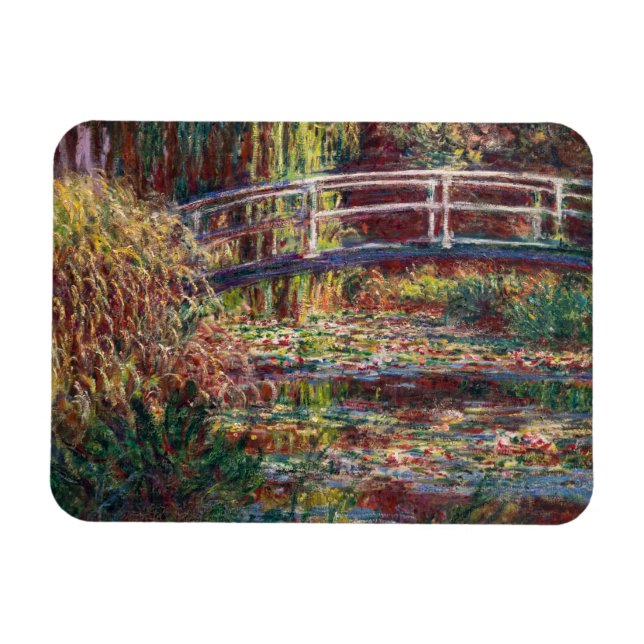 Imán Claude Monet - estanque de Lily del Agua, Armonía  (Horizontal)