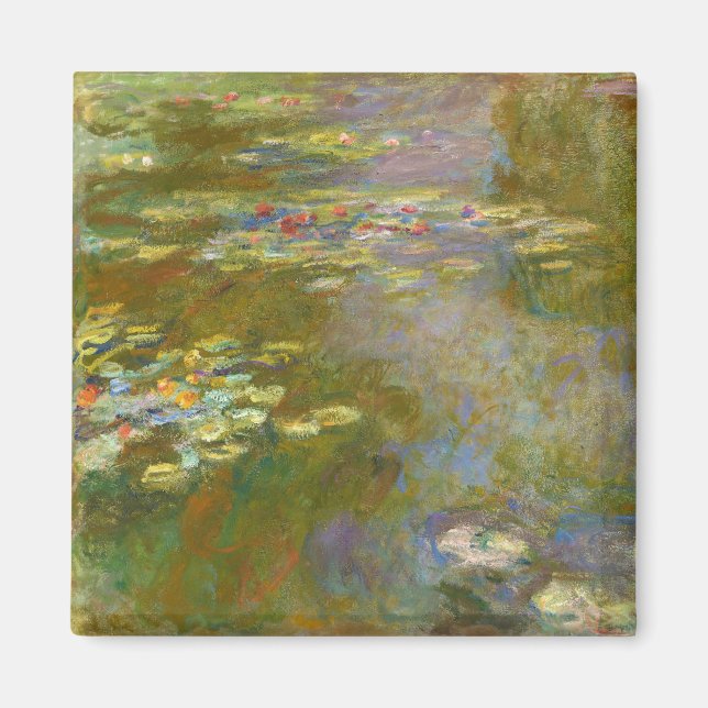 Imán Claude Monet - Estanque de Nenúfares 1917 (Frente)