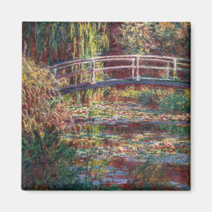 Imán Claude Monet - Estanque de nenúfares, Armonía Rosa